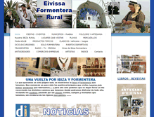 Tablet Screenshot of eivissaiformenterarural.com